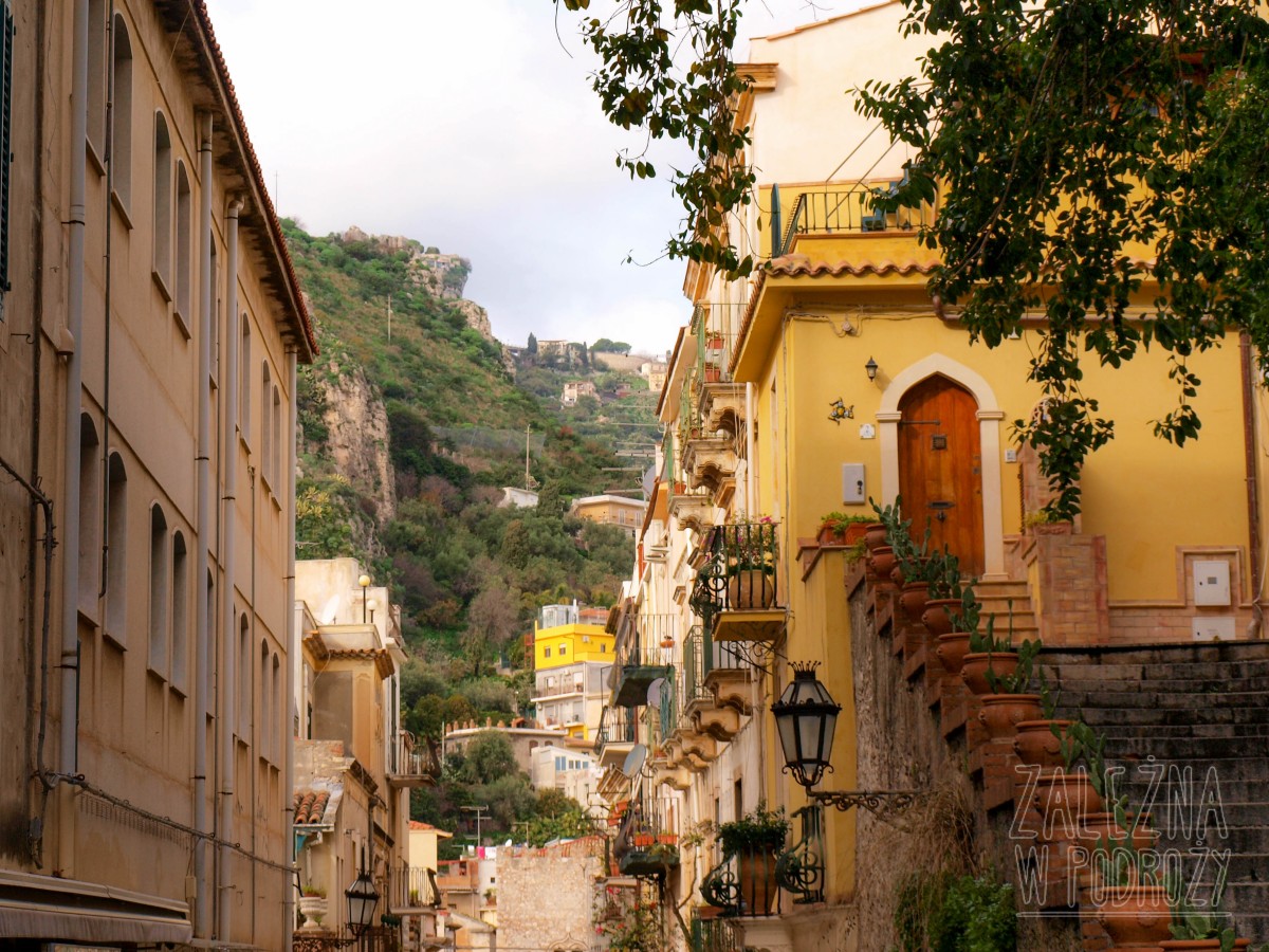 Taormina i jej uliczki