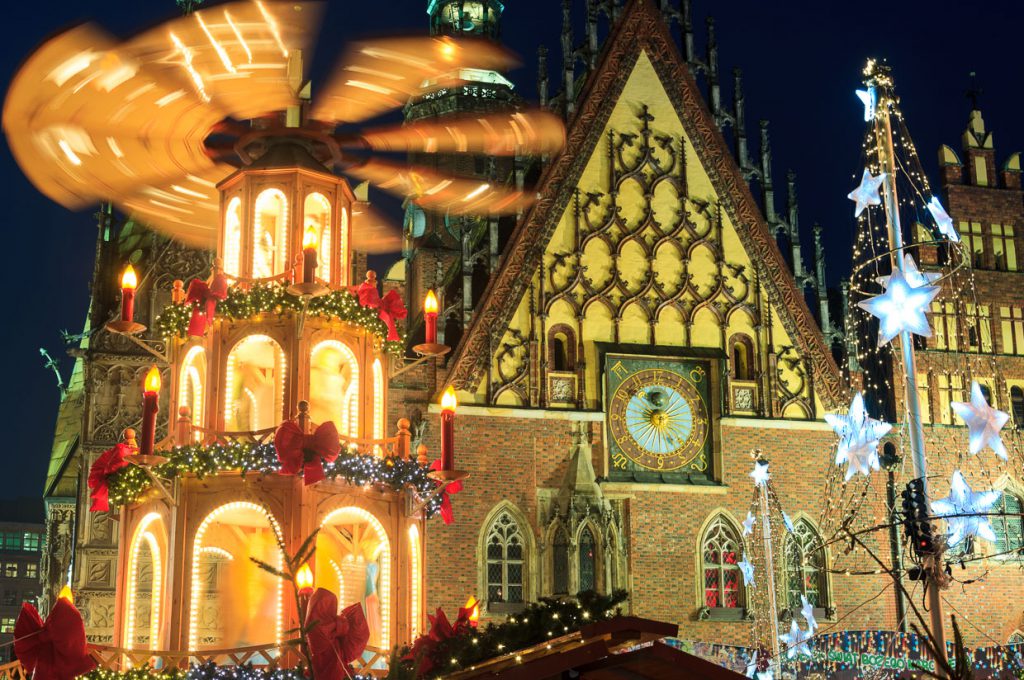 jarmark bożonarodzeniowy we Wrocławiu