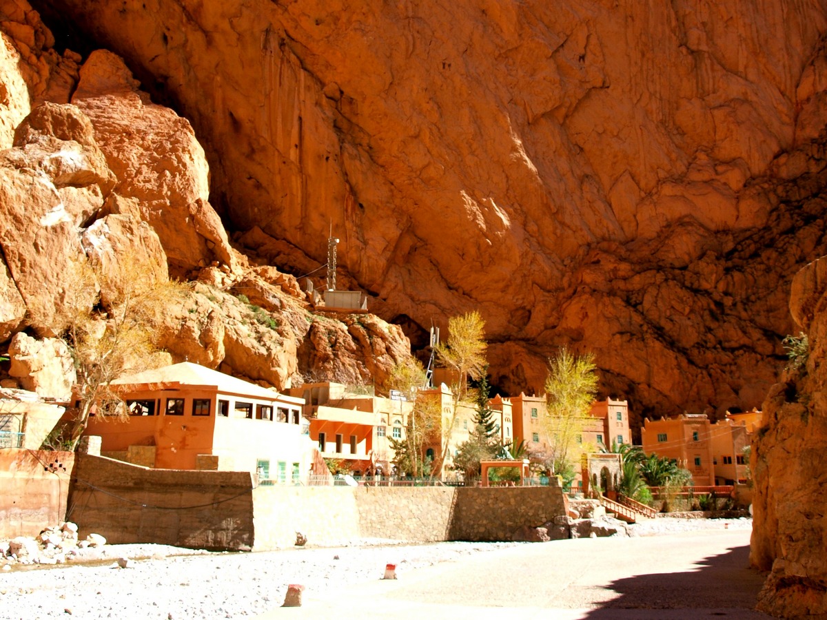 Maroko atrakcje kanion Todra