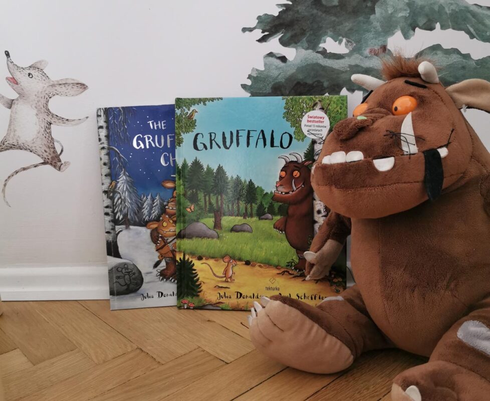książki dla dwulatka gruffalo