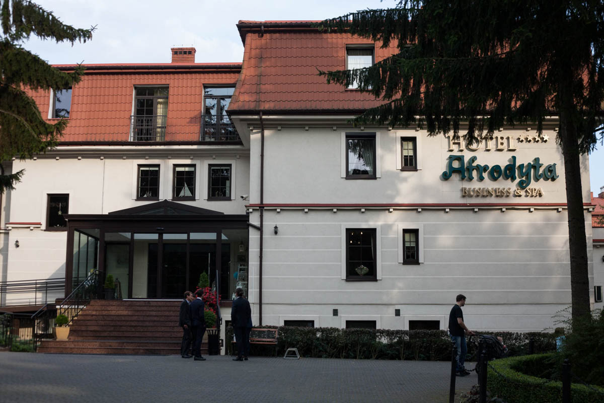 Hotel Afrodyta w Radziejowicach.