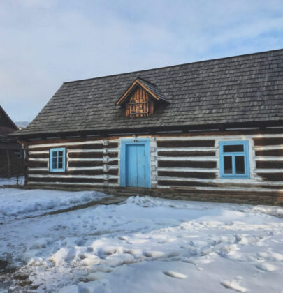Zagroda Maziarska w Łosiu. Skansen w Beskidzie Niskim
