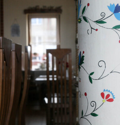 Restauracja Chëcz Kòle Szpërka w Rewie