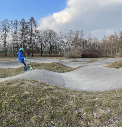 Pumptrack w parku Księcia Janusza
