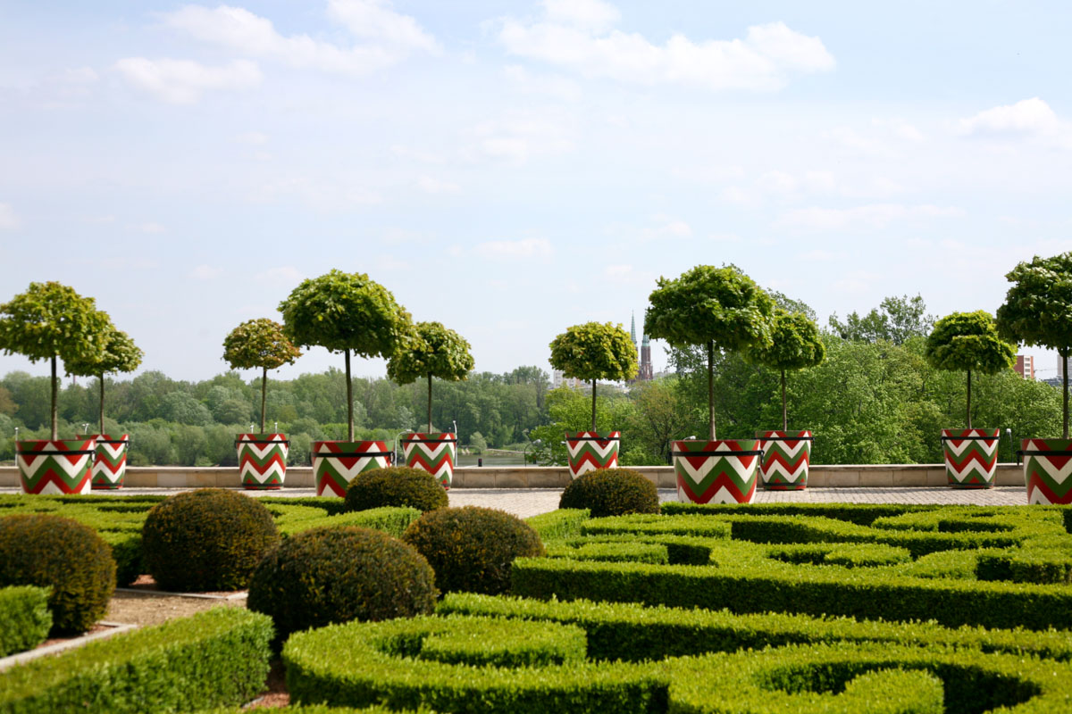 ogrody królewskie w warszawie
