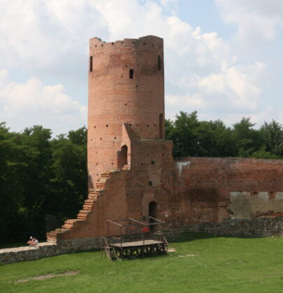 Zamek Czersk. Dawna stolica Mazowsza.
